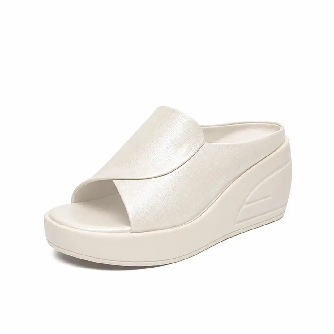 Margaux | Mules Compensées Confort Été