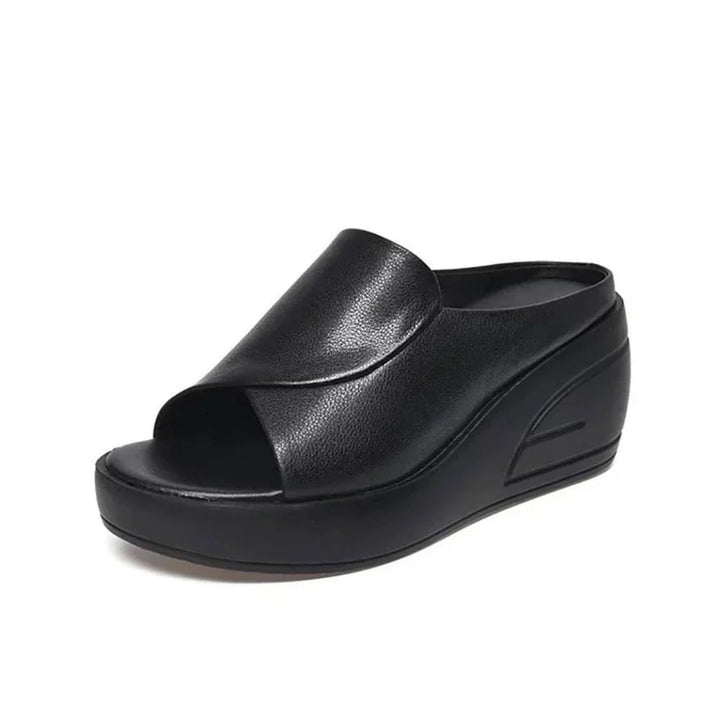 Margaux | Mules Compensées Confort Été