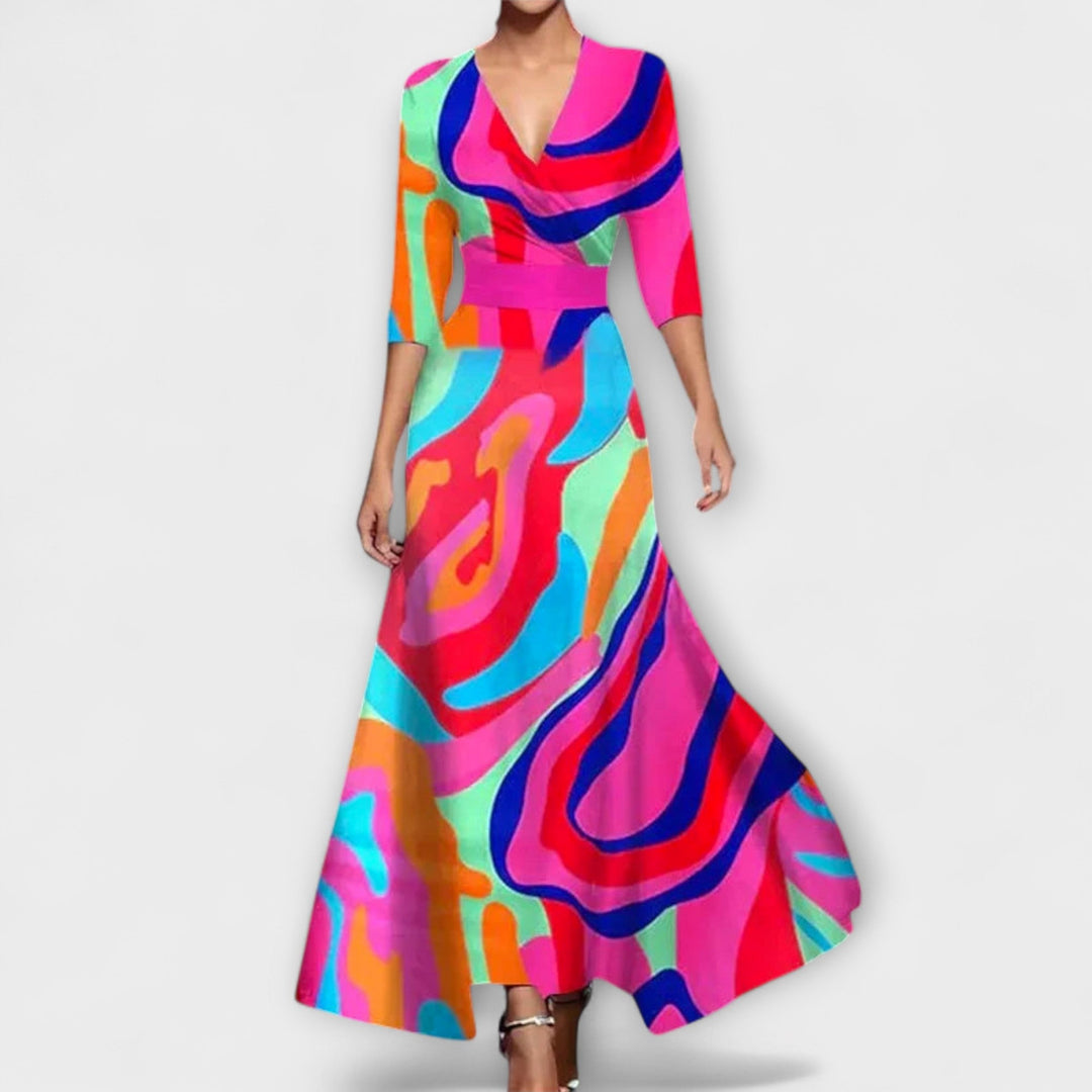Alma™ | Robe élégante à manches raffinées