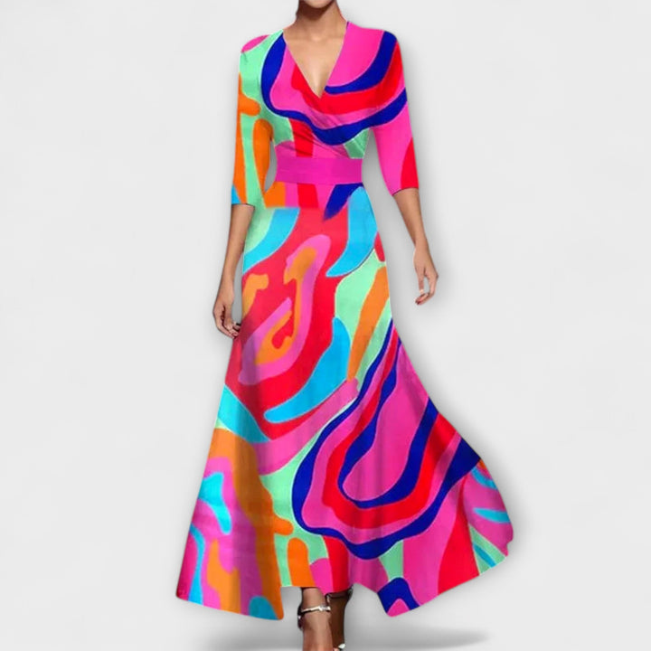 Alma™ | Robe élégante à manches raffinées