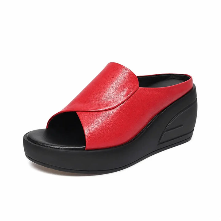 Margaux | Mules Compensées Confort Été